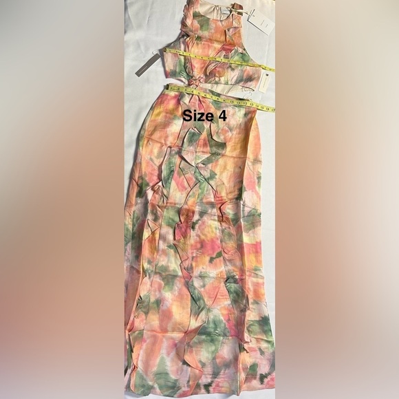 NWT Significant Other Rey Cutout Ruffle Dress - Picture 6 of 6